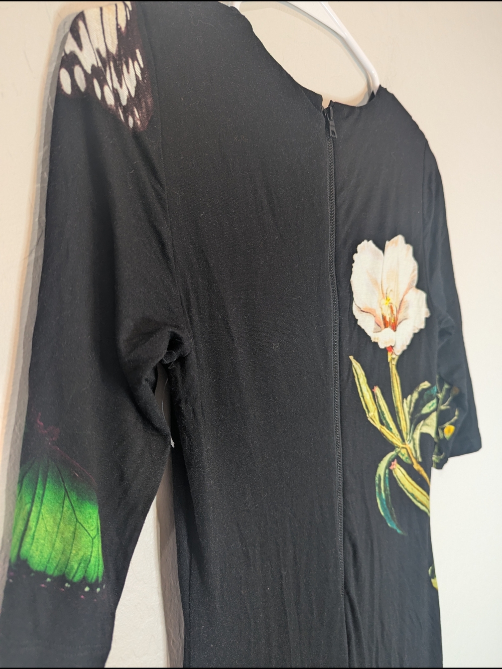 Alice + Olivia Delora Floral Print Dress - Size 6 - Picture 11 of 11